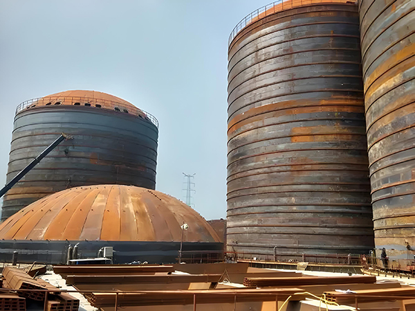 犍为焦粉钢板仓